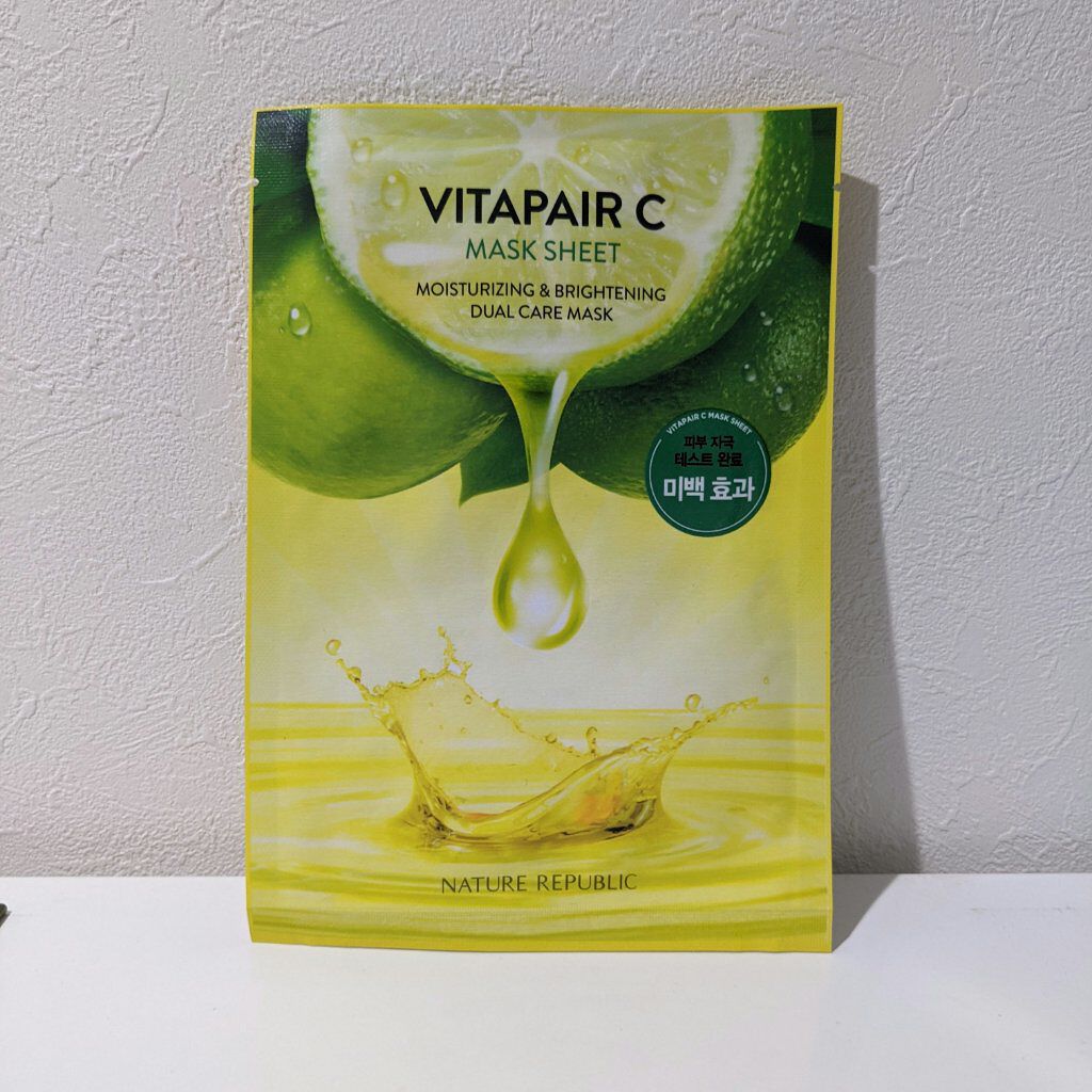 ビタペアCシートマスク/ネイチャーリパブリック/シートマスク・パックを使ったクチコミ（1枚目）