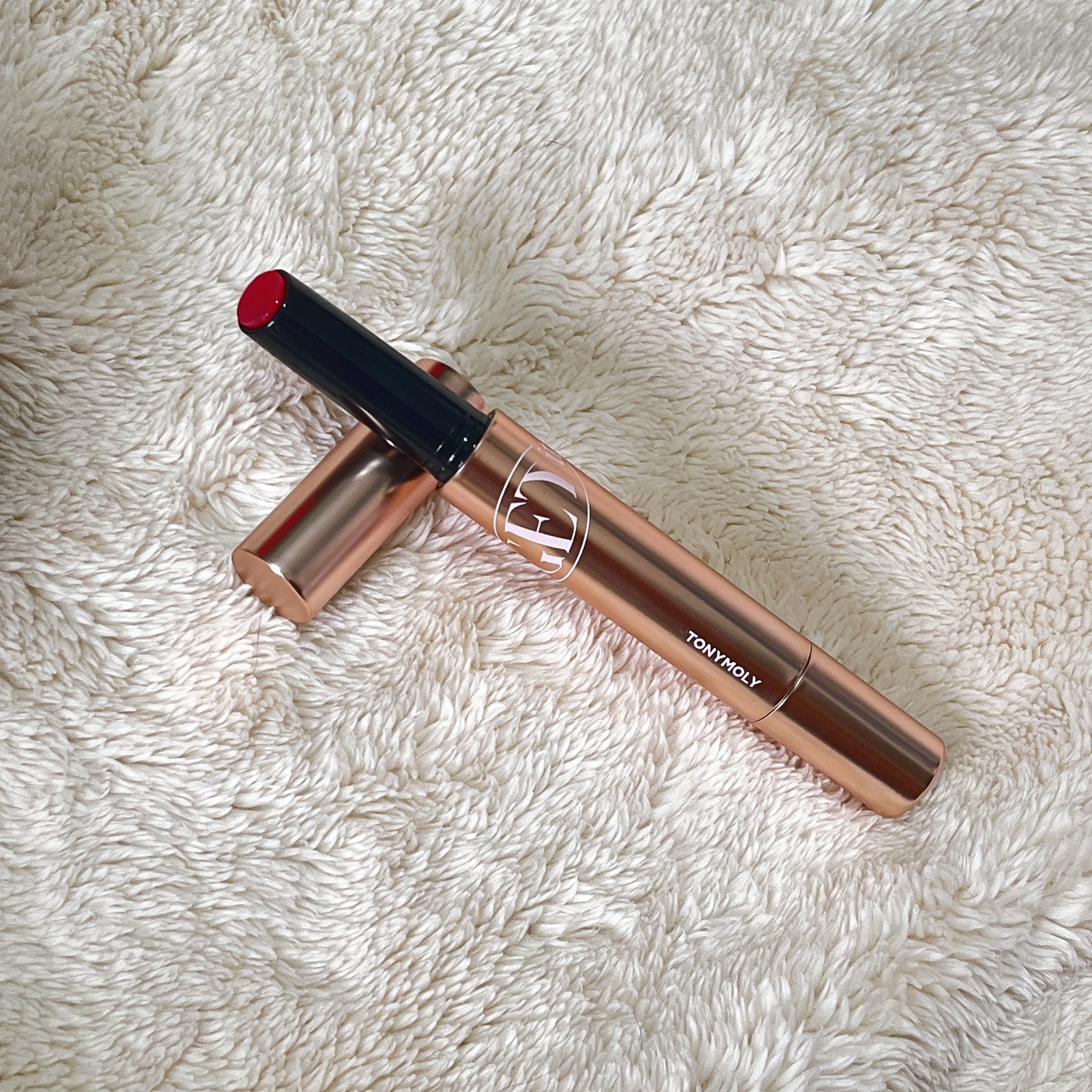 ゲットイットティントグレーズバーム/TONYMOLY/リップティントを使ったクチコミ（2枚目）