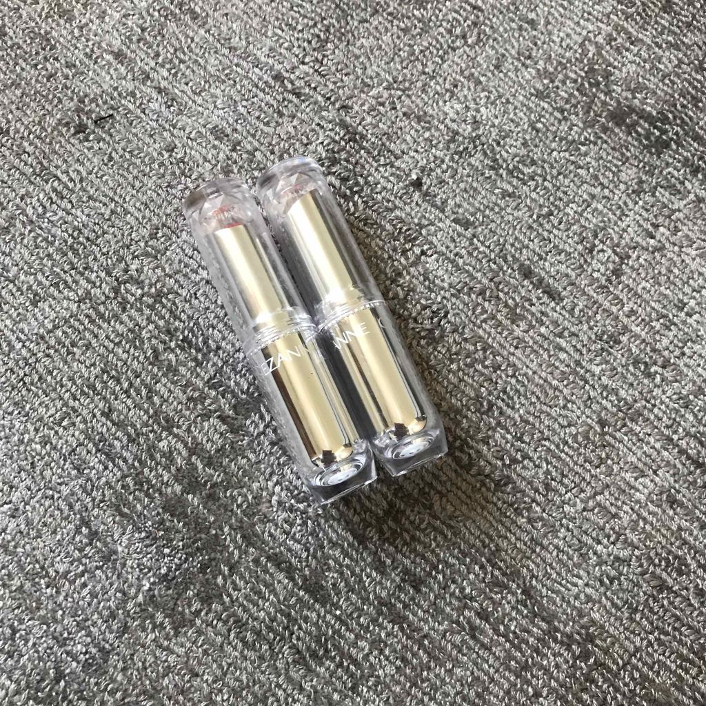 ラスティンググロスリップ/CEZANNE/口紅を使ったクチコミ（1枚目）