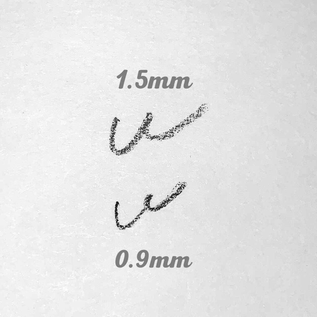 超細芯アイブロウ/CEZANNE/アイブロウペンシルを使ったクチコミ（2枚目）