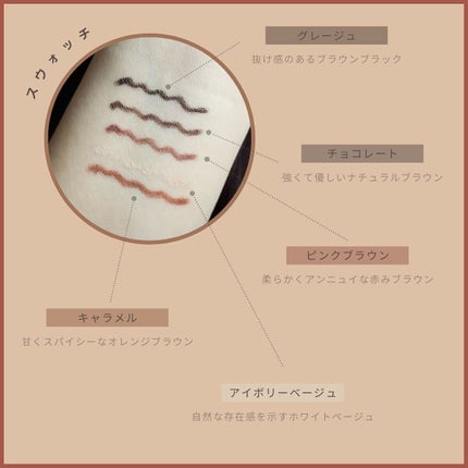 ニュアンスフル ペンシルライナー /excel/ペンシルアイライナーを使ったクチコミ(5枚目)