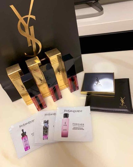 ルージュ ピュールクチュール ヴェルニ ウォーターステイン/YVES SAINT LAURENT BEAUTE/口紅を使ったクチコミ(1枚目)