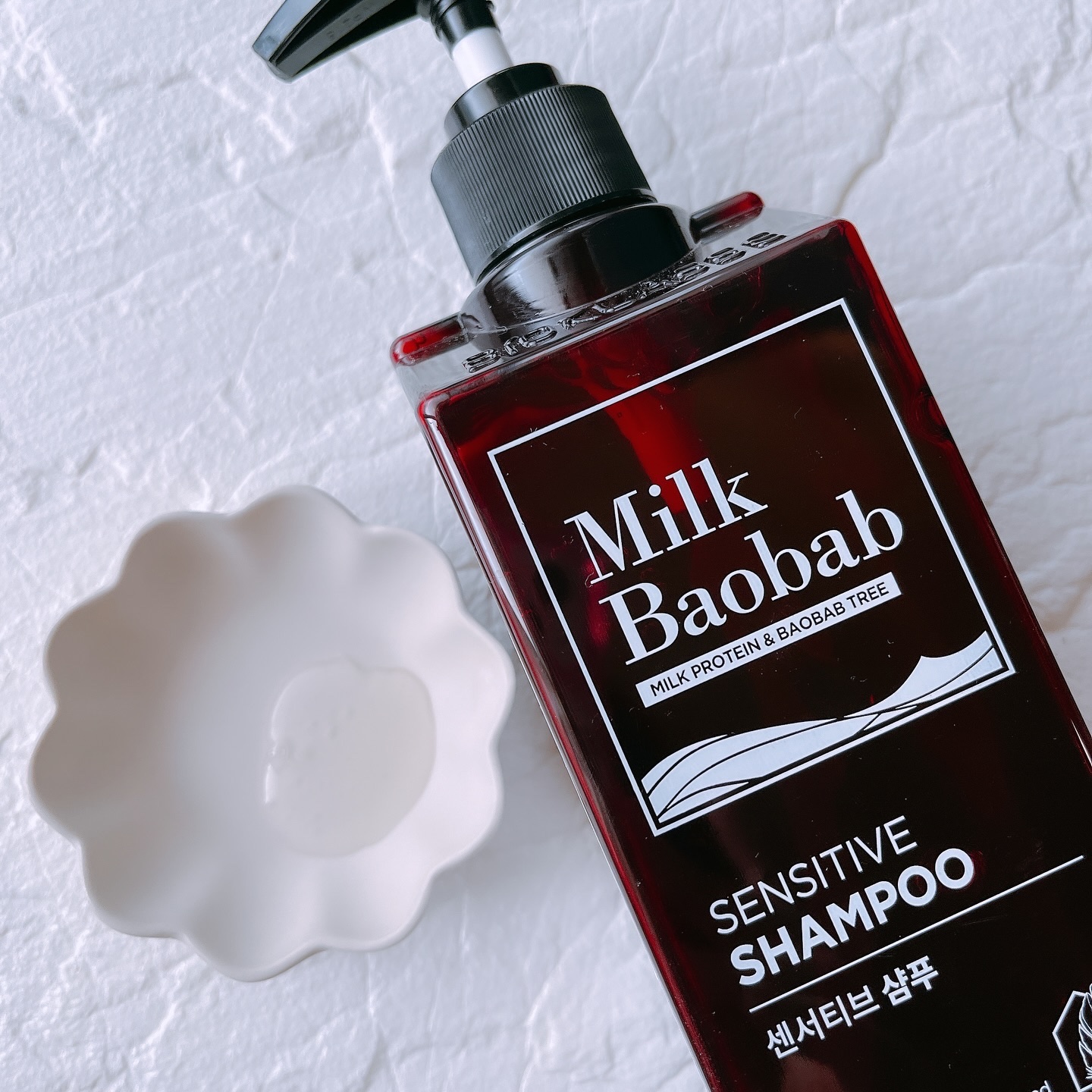 センシティブ シャンプー / トリートメント ダマスクローズ/ミルクバオバブ/市販シャンプーを使ったクチコミ（3枚目）