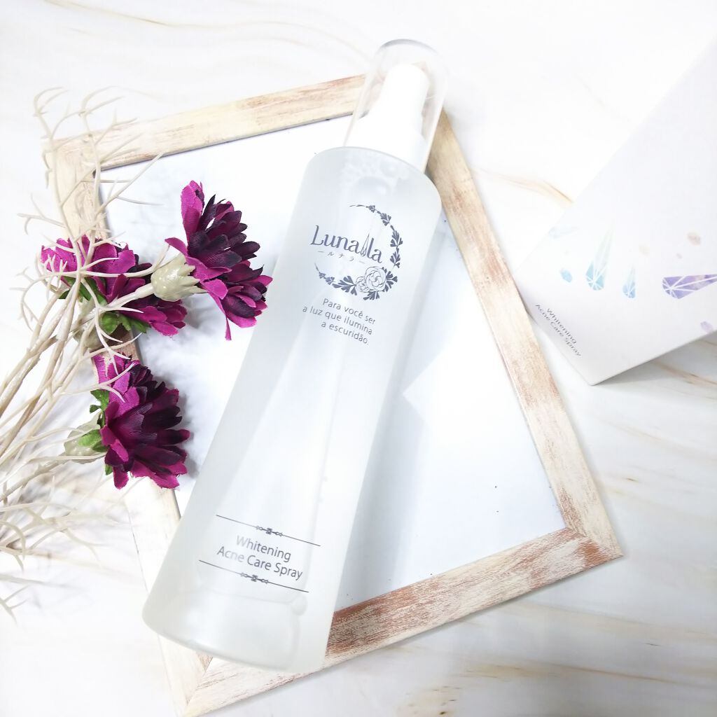 ホワイトニングアクネケアスプレー/ルナラ/ミスト状化粧水を使ったクチコミ（2枚目）