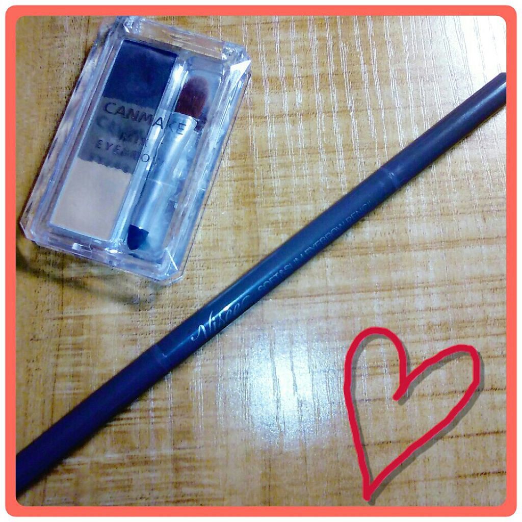 ミックスアイブロウ/キャンメイク/パウダーアイブロウを使ったクチコミ(1枚目)