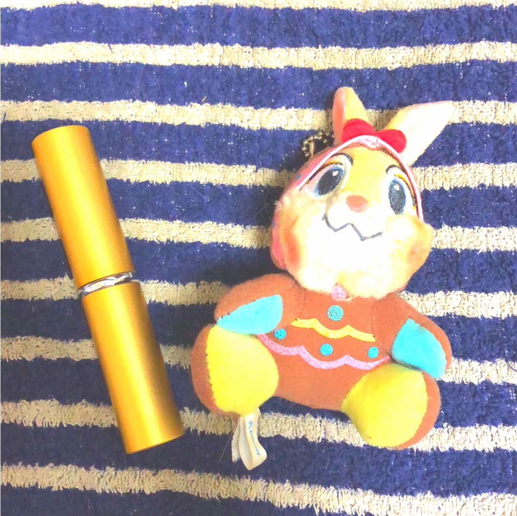 ごくふわっ春姫スライド式携帯メイクブラシ/DAISO/メイクブラシを使ったクチコミ（1枚目）