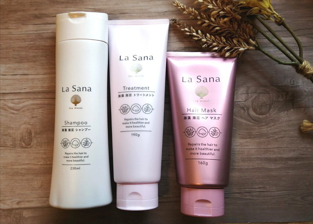 ラサーナ 海藻 海泥 シャンプー／トリートメント/ラサーナ/市販シャンプーを使ったクチコミ（1枚目）