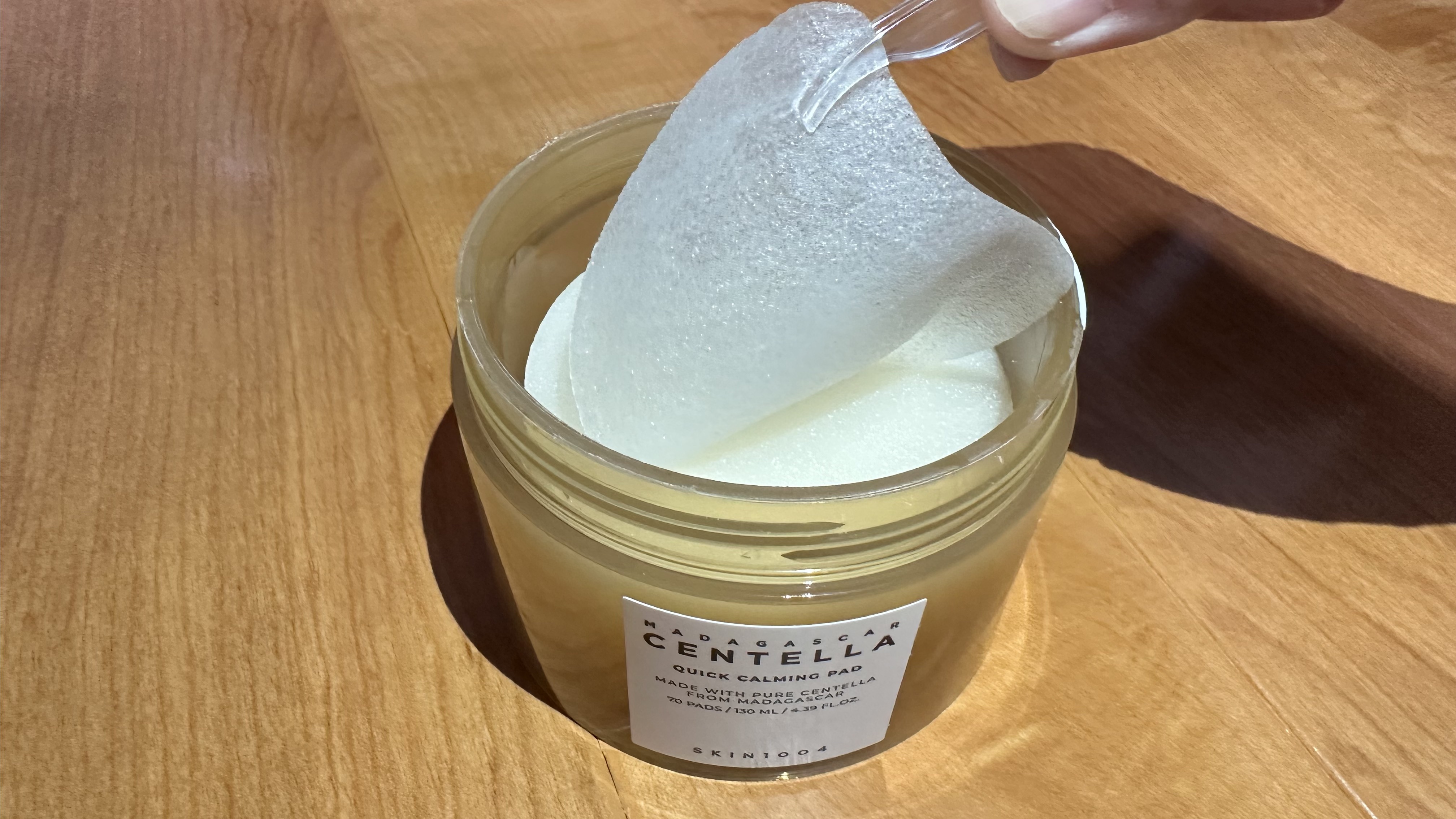 センテラ クイックカーミングパッド/SKIN1004/トナーパッドを使ったクチコミ（3枚目）