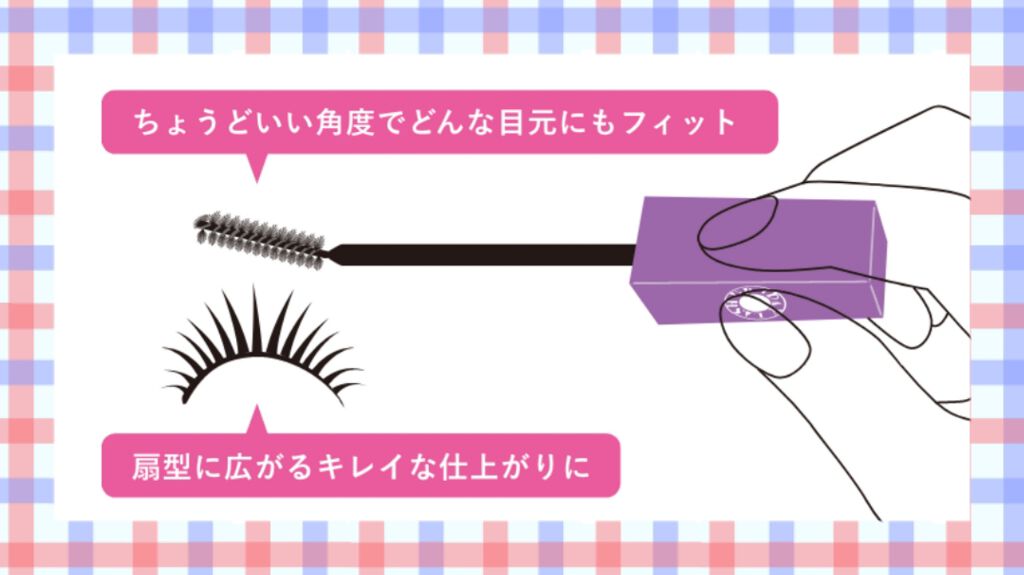  1DAY LASH UP シルキーロングマスカラa/K-パレット/マスカラを使ったクチコミ（2枚目）