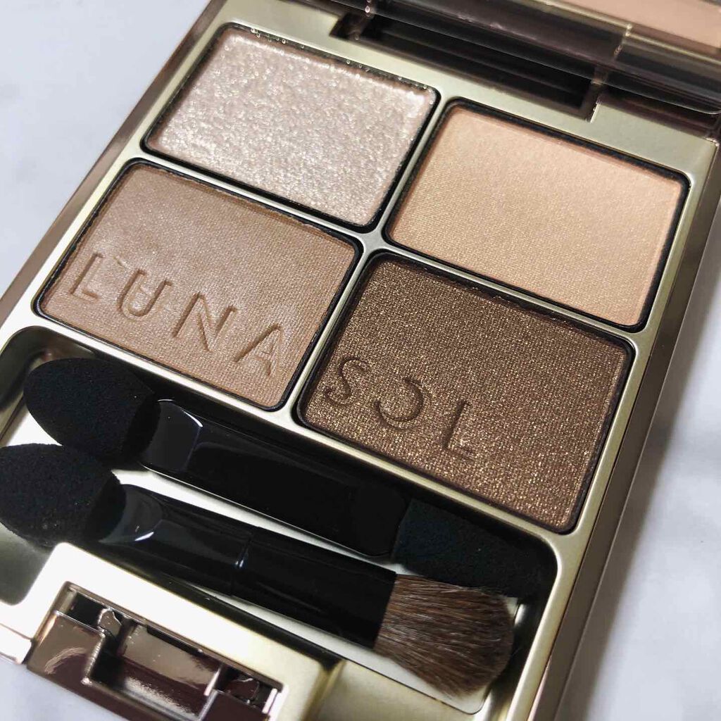 スキンモデリングアイズ/LUNASOL/アイシャドウパレットを使ったクチコミ(3枚目)