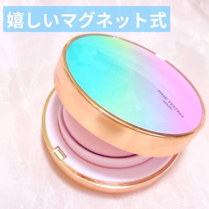 ピンクティーツリーカバークッション/APLIN/クッションファンデーションを使ったクチコミ(3枚目)