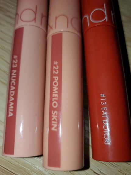 ジューシーラスティングティント/rom&nd/リップティントを使ったクチコミ(1枚目)