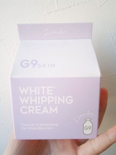 WHITE WHIPPING CREAM(ウユクリーム)/G9SKIN/化粧下地を使ったクチコミ（1枚目）