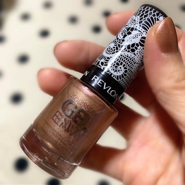 REVLON
カラーステイ ジェル エンビー ロングウェア ネイル エナメル N
805


レブロンのネイルから新色出てました〜💕（たぶん🙄）


知らなかった…
LOFTでぷらぷらしてたら見つけまし