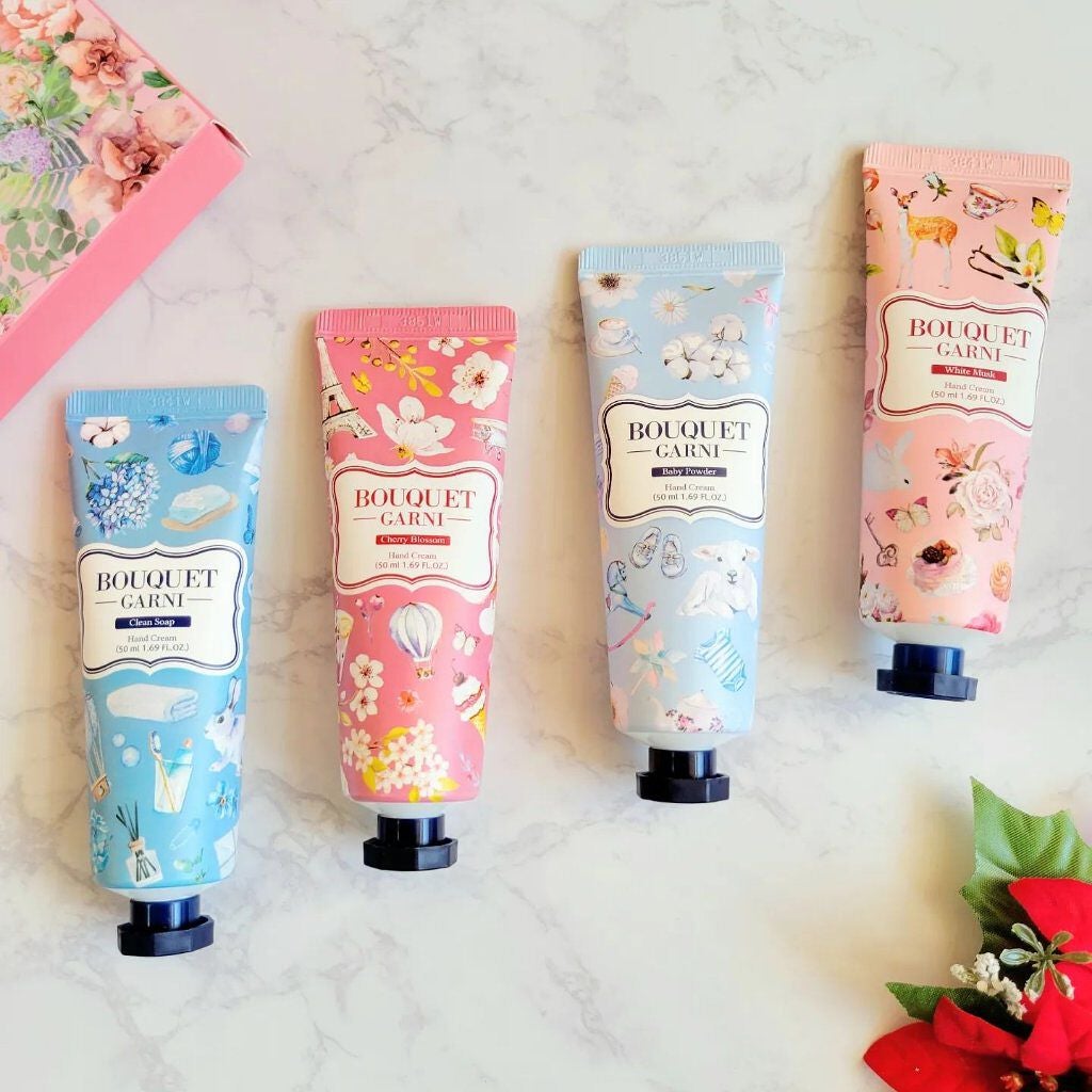 フレグランスハンドクリーム 4種セット/Bouquet Garni/ハンドクリームを使ったクチコミ(1枚目)