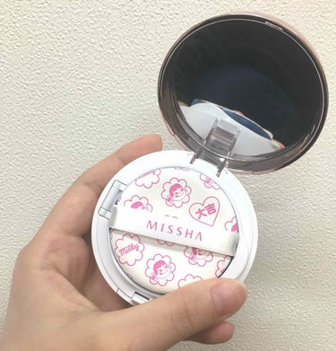 M クッションベース（ミルキー）/MISSHA/化粧下地を使ったクチコミ（2枚目）