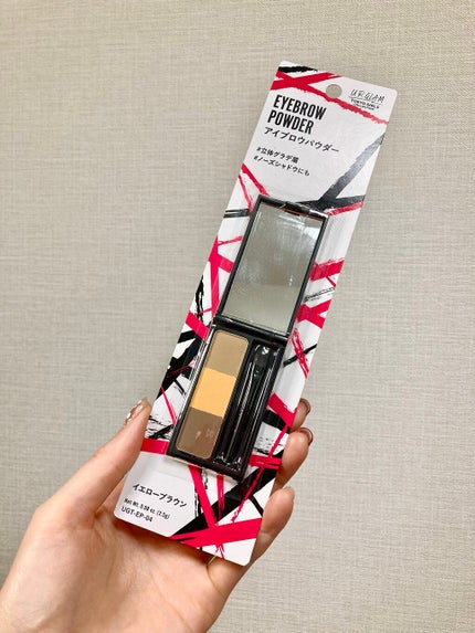 アイブロウパウダー (TOKYO GIRLS COLLECTION)/U R GLAM/パウダーアイブロウを使ったクチコミ(2枚目)