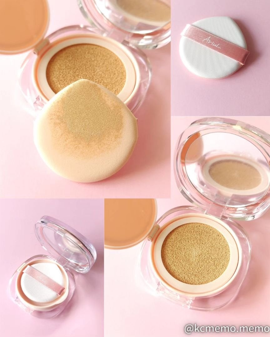 アリウル インクフェザーカバーラスティングクッション/Ariul/クッションファンデーションを使ったクチコミ(3枚目)