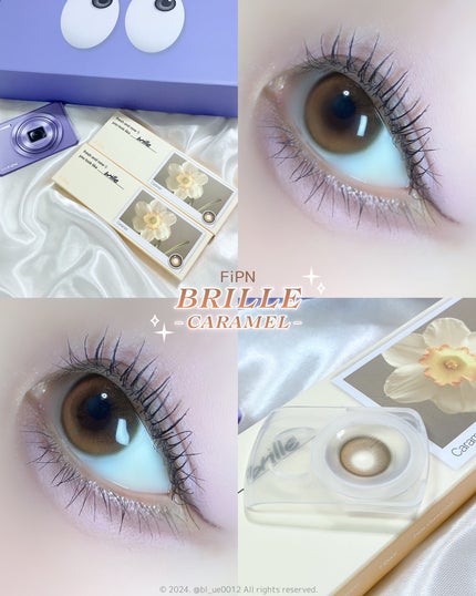 Brille/myfipn/ワンデー(1DAY)カラコンを使ったクチコミ(1枚目)