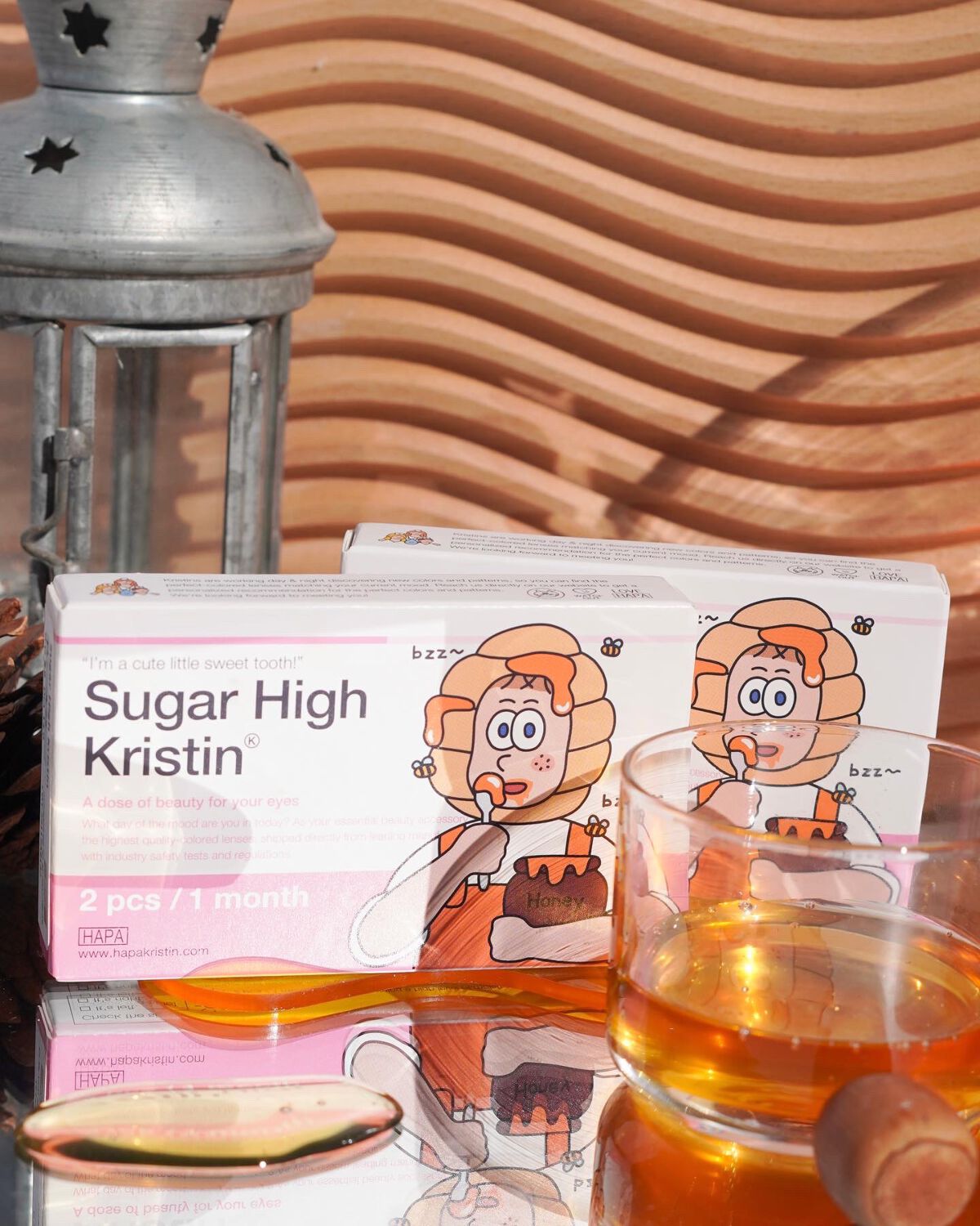 Suger High Kristin/Hapa kristin/カラーコンタクトレンズを使ったクチコミ(3枚目)