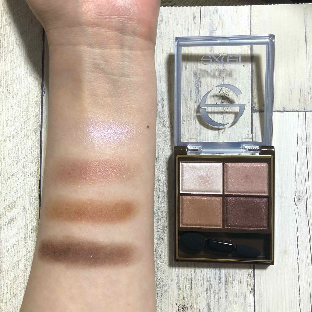 スキニーリッチシャドウ/excel/アイシャドウパレットを使ったクチコミ（3枚目）