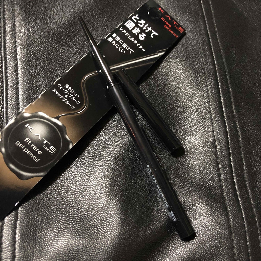 レアフィットジェルペンシル/KATE/ジェルアイライナーを使ったクチコミ(1枚目)