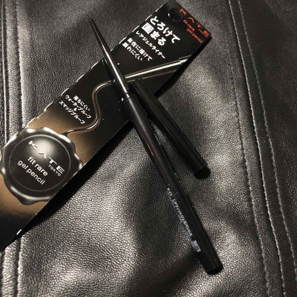 レアフィットジェルペンシル/KATE/ジェルアイライナーを使ったクチコミ(1枚目)