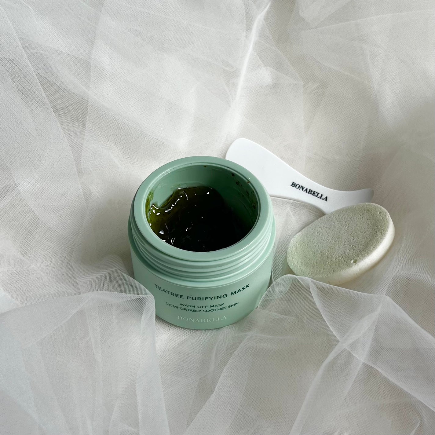 ティーツリーピュリファイングマスク/BONABELLA/洗い流すパック・マスクを使ったクチコミ(2枚目)