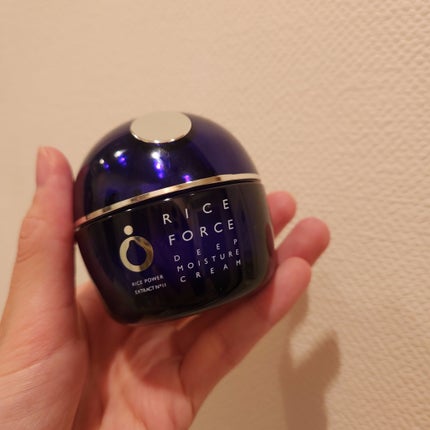 ディープモイスチュアクリーム/ライスフォース/フェイスクリームを使ったクチコミ(1枚目)