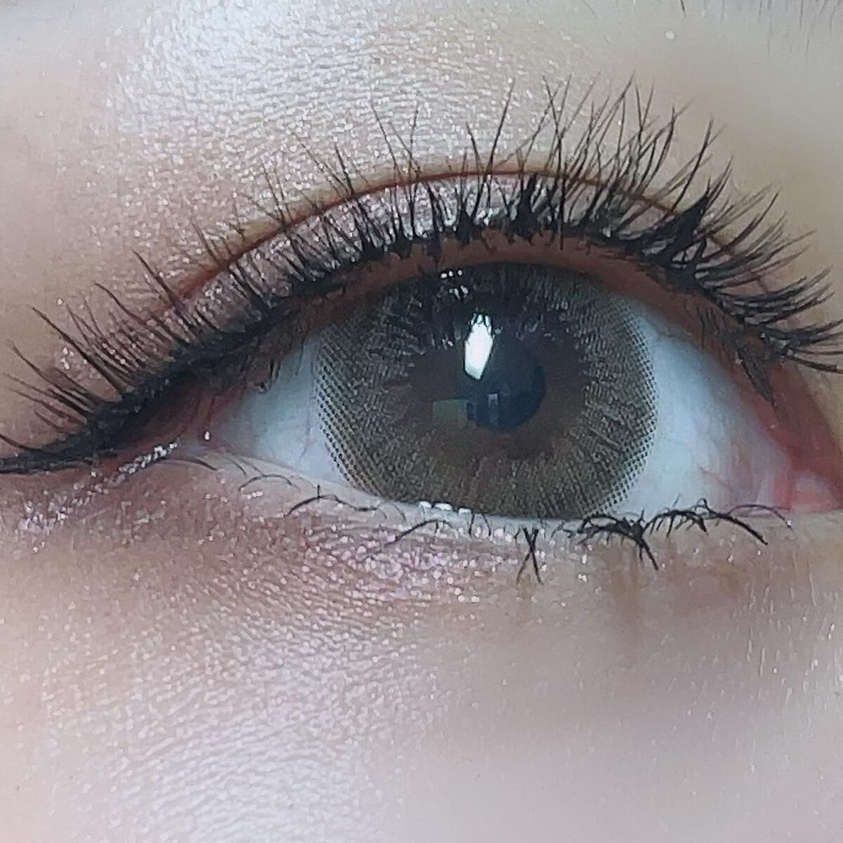 スワニーピュアチョコ(Swany Pure Choco)/OLOLA/カラーコンタクトレンズを使ったクチコミ(3枚目)