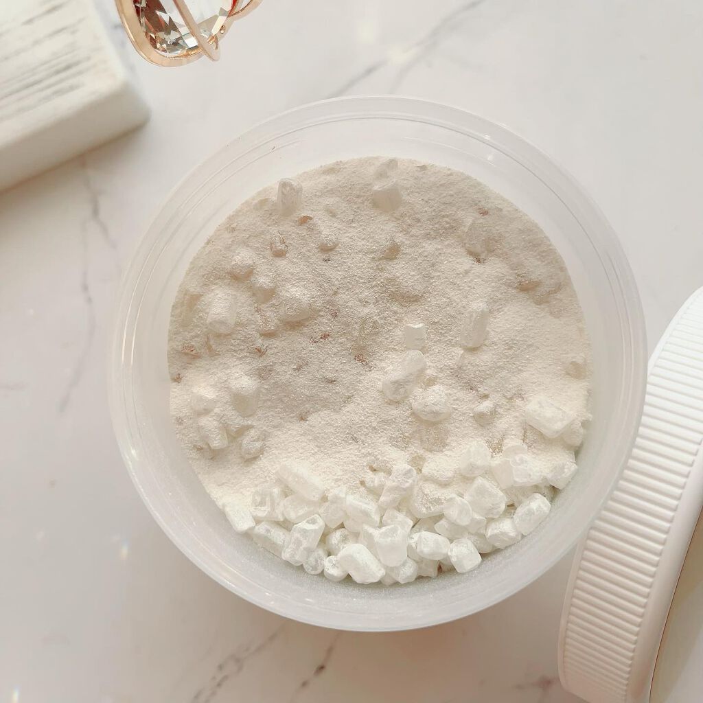 ミネラルバスパウダー ヒノキ/イルコルポ/無機塩系入浴剤を使ったクチコミ(3枚目)