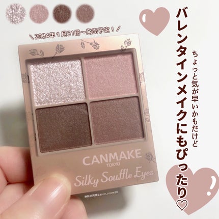 シルキースフレアイズ(マットタイプ)/キャンメイク/アイシャドウパレットを使ったクチコミ(6枚目)