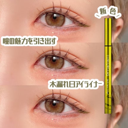 スキルレスライナー/LUMIURGLAS/リキッドアイライナーを使ったクチコミ(1枚目)