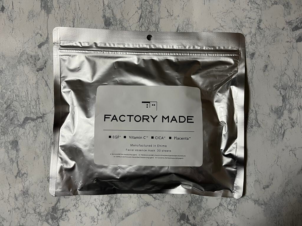 FACTORY MADE THE MASK/FACTORY MADE/その他スキンケアグッズを使ったクチコミ(1枚目)