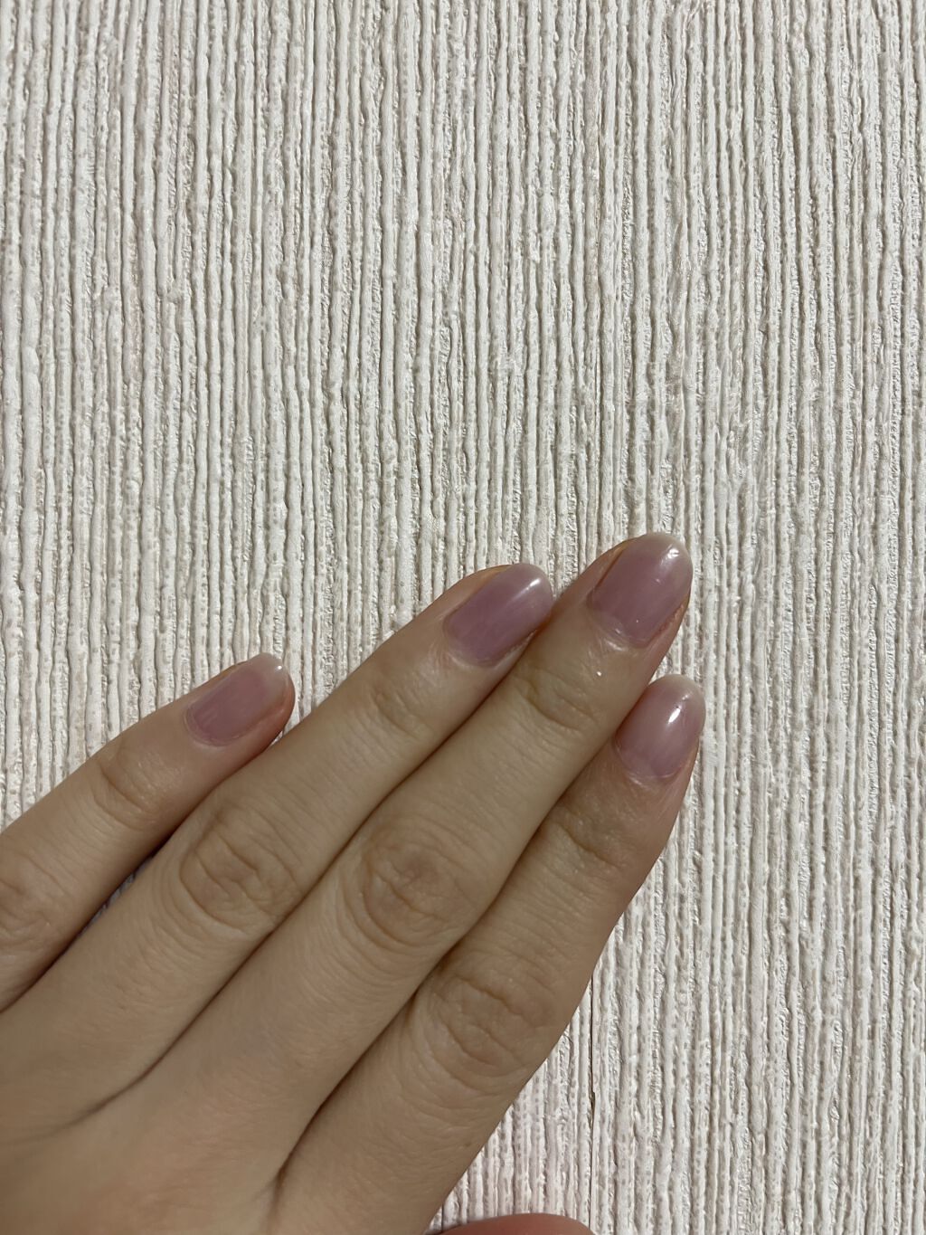 グロッシーコート ラベンダーコート【旧】/スキューズミー/オールインワンネイルを使ったクチコミ（2枚目）