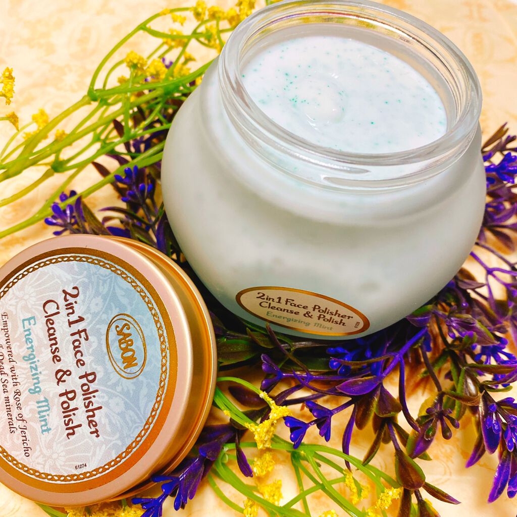 フェイスポリッシャー リフレッシング（ミント）/SABON/スクラブ・ゴマージュを使ったクチコミ（3枚目）