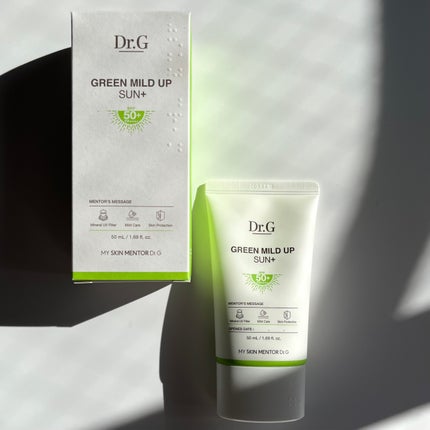 グリーンマイルドアップサンプラス/Dr.G/日焼け止めクリームを使ったクチコミ(6枚目)