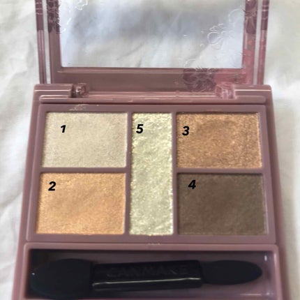 パーフェクトスタイリストアイズ/キャンメイク/アイシャドウパレットを使ったクチコミ(2枚目)