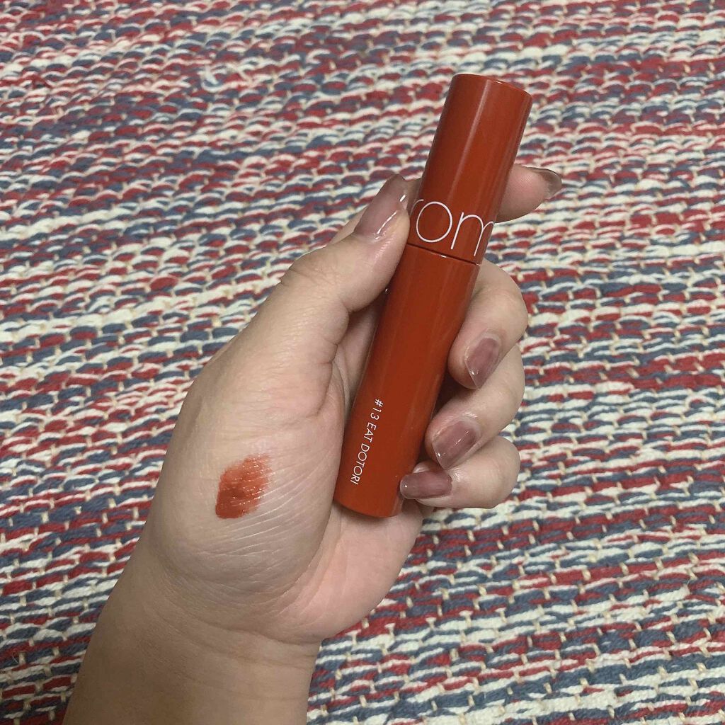 ジューシーラスティングティント/rom&nd/リップティントを使ったクチコミ（1枚目）