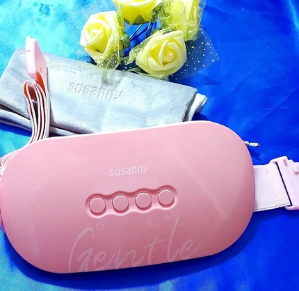 温熱ベルト ピンク/susanny/ボディケア美容家電の画像