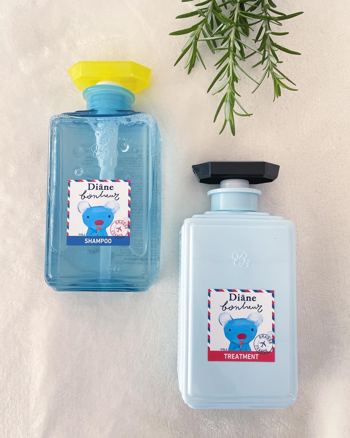 ブルージャスミンの香り/シャンプー＆トリートメント/ダイアン/市販シャンプーを使ったクチコミ（2枚目）