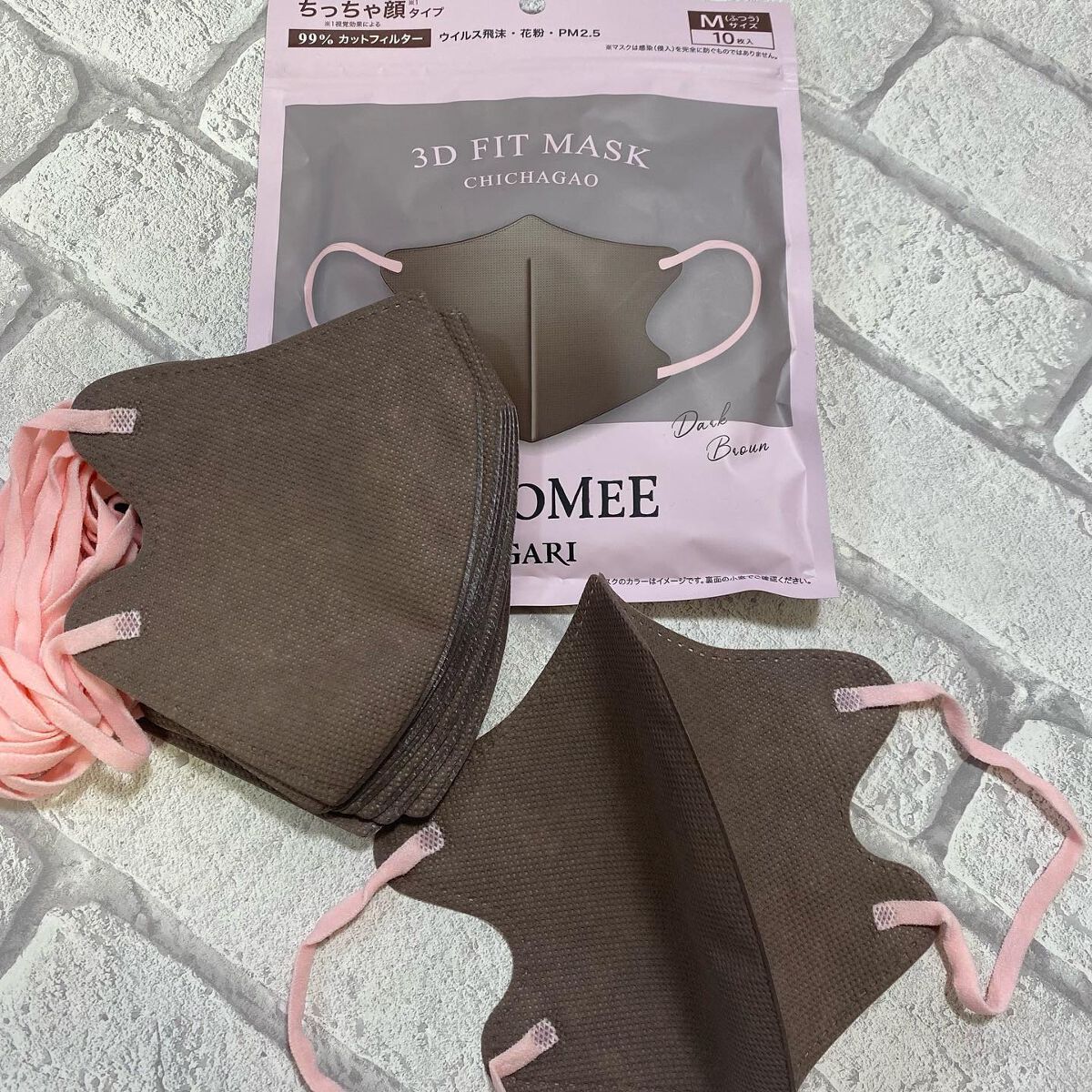 3Dフィットマスク/WHOMEE/マスクを使ったクチコミ（3枚目）