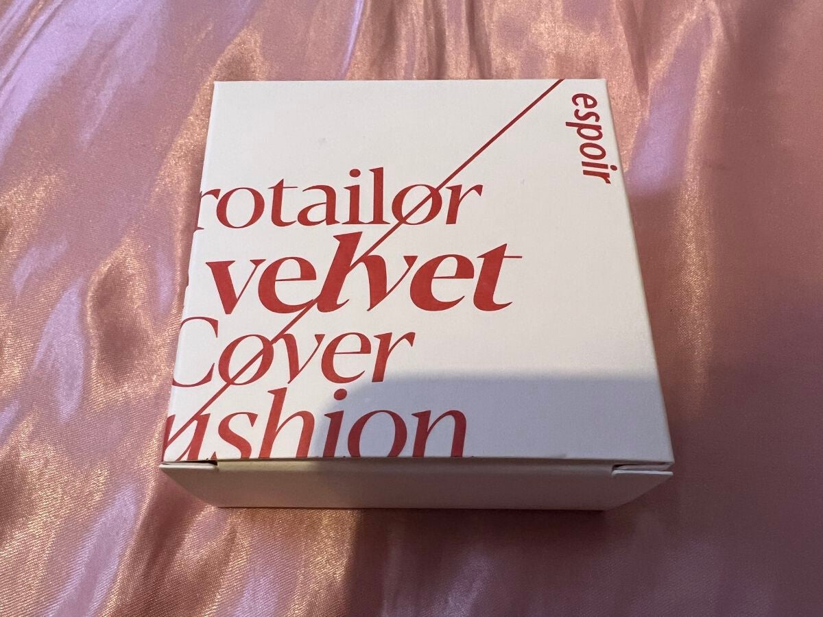 プロテーラービーベルベットカバークッション/espoir/クッションファンデーションを使ったクチコミ(2枚目)