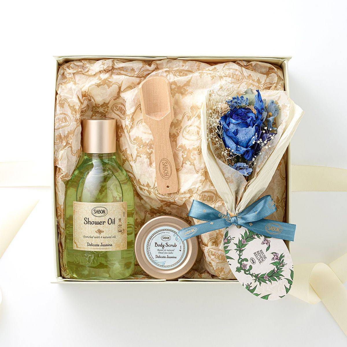 SABON RELOVE FLOWERキット デリケート・ジャスミン