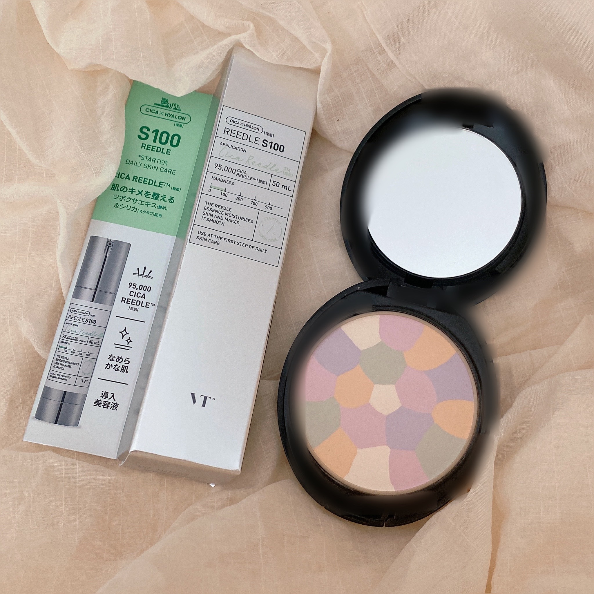 マシュマロフィニッシュパウダー　～Abloom～/キャンメイク/プレストパウダーを使ったクチコミ（1枚目）