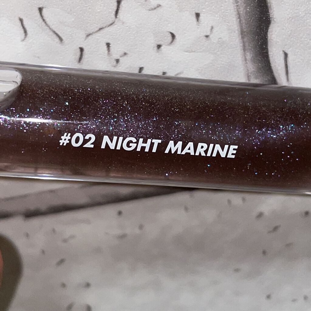 グラスティングウォーターグロス/rom&nd/リップグロスを使ったクチコミ（2枚目）