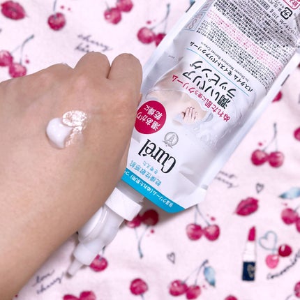 バスタイム モイストバリアクリーム/キュレル/ボディクリームを使ったクチコミ(2枚目)