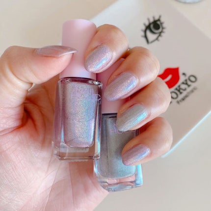 ネイルホリック リミテッドカラー Popping Sugar/ネイルホリック/マニキュアを使ったクチコミ(4枚目)