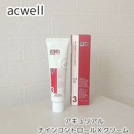 アキュリアルナインコントロールエックスクリーム/ACWELL/フェイスクリームを使ったクチコミ(2枚目)
