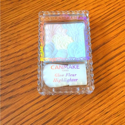 グロウフルールハイライター/キャンメイク/パウダーハイライトを使ったクチコミ(1枚目)